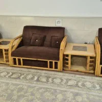 مبل راحتی ۹ نفره سالم|مبلمان خانگی و میز عسلی|مرودشت, فاز دوم شهرک فرهنگیان|دیوار