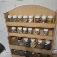 شیشه ی ادویه و حبوبات