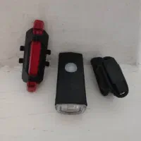 چراغ جلو و عقب دوچرخه شارژی و کم‌کار