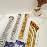 قاشق نی دار شربت خوری