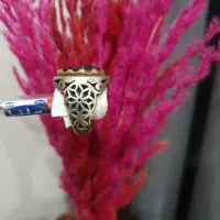 انگشتر نقره یاقوت کبود