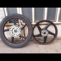 3جفت رینگ اسپورت هوندا ۱۲۵،۲۰۰،۱۵۰|قطعات یدکی و لوازم جانبی|یزد, |دیوار