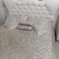 تخت خواب دونفره طرح عروس و دراور