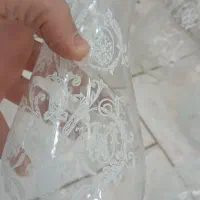 تعداد۴۵ عدد لاله لوستر شاه عباسی کیریستالی طرح دار|لوستر و چراغ آویز|مشهد, گلشور|دیوار