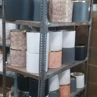 گلدان استوانه ای جنس سرامیک سایز ها ورنگ های مختلف