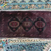 یک جفت پشتی دست باف بار نشده