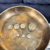 ترازو قدیمی|کلکسیون اشیاء عتیقه|تهران, چوب تراش|دیوار