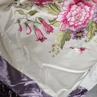 چهار عدد دکور پرده تمام ابریشم