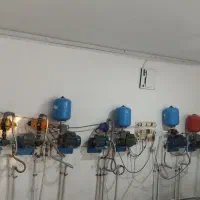 لوله کشی تعمیرپمپ آب شستشویی مخزن