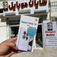 گوشی NOTE14pro باگارانتی ۱۸ماهه شرکتی