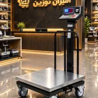 ترازو باسکول پرینتردار محک ۳۰۰کیلویی چاپگردار