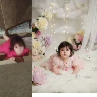 ساخت عکس و کلیپ تولد با عکس خام شما