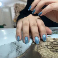 ژلیش ناخن طبیعی به مناسب شب یلدا