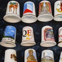 انگشتدانه های انگلیسی  طرح دار  70 عدد