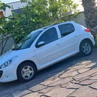 پژو ۲۰۷ پانورما دنده مدل ۱۴۰۱ سفید بیرنگ سالم|خودرو سواری و وانت|هادی شهر, |دیوار