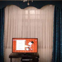 پرده پذیرایی زیبا