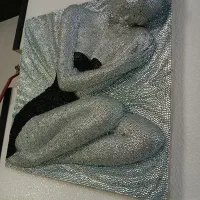 مجسمه نگین کاری|مجسمه، تندیس، ماکت|شاهینشهر, طالقانی|دیوار