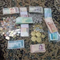 سکه خارجی ایرانی شاهی اسکناس