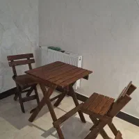 میز و صندلی چوب روس