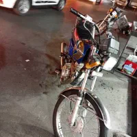 هندا ۱۲۵ مدل ۸۲ مزایده ای مدارک کامل پلاک ملی اصلی