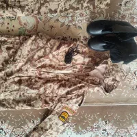 پک لباس سربازی + ۲ دست پوتین|لباس|تهران, شارق|دیوار