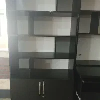 کمد کتابخانه و میز کامپیوتر