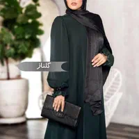 مامتو عبا مجلسی زنانه مشکی و رنگی کد aBad|لباس|اسلام آباد, |دیوار