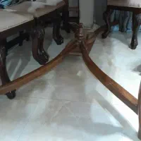 میز نهار خوری ۶ نفره چوب راش|میز و صندلی غذاخوری|تهران, سلسبیل جنوبی|دیوار