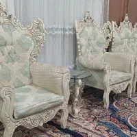 مبل سلطنتی ۷ نفره|مبلمان خانگی و میز عسلی|پارسآباد, |دیوار