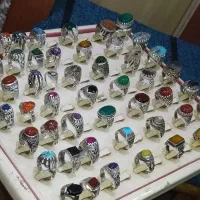 انگشتر نقره ۴۵۰ مقطوع