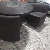 میز نهار خوری ۴نفره|میز و صندلی غذاخوری|گیلان غرب, |دیوار