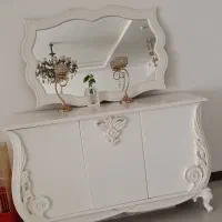 کنسول چوب راش|بوفه، ویترین، کنسول|کرج, باغستان|دیوار