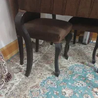 میز غذاخوری تمیز و بدون استفاده|میز و صندلی غذاخوری|قم, عمار یاسر|دیوار