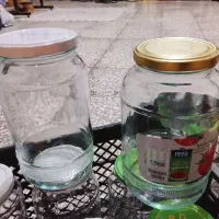 شیشه خالی سس رب مربا وکشک