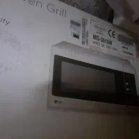 مایکروویو نو ال جی با کارتن|اجاق گاز و لوازم برقی پخت‌وپز|قزوین, |دیوار