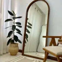 آینه قدی دور چوبی،ایینه قدی تمام چوب روس|آینه|خمینی‌شهر, |دیوار