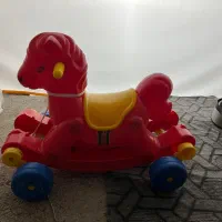 اسب دوکاره چرخ دار و راکر