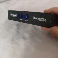 تبدیل سوییچ VGA|قطعات و لوازم جانبی رایانه|قم, چهل درخت‎|دیوار