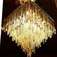 لوستر ،کریستالی مدل آیسل