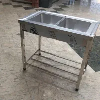 میزکار استیل/سینک ظرفشویی صنعتی/قفسه استیل|کافی‌شاپ و رستوران|تهران, یافت آباد جنوبی|دیوار