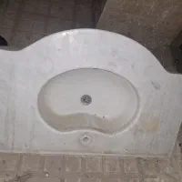 روشویی با پایه تمام سنگ