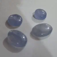چهار عدد نگین عقیق بنفش اصل