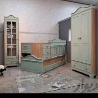 تولید سیسمونی کمد ویترین تخت خواب دو منظوره