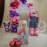 بادکنک آرایی و گل آرایی..دیزاین تولد