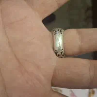 انگشتر نقره مردانه آمیتیست و موزانایت(الماس روسی)|جواهرات|کرج, ساماندهی|دیوار