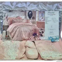 رو تختی ترک 17پارچه مناسب عروس