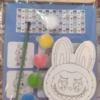 بسته رنگ  آمیزی مدل عروسک لبوبو
