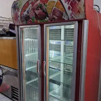 یخچال ایستاده دودر ترازو محک ساده و پیرینتر دار