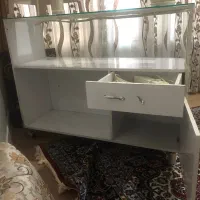 میز پیش خوان ام دی اف و قفسه اهنی|فروشگاه و مغازه|داران, |دیوار