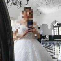 لباس عروس جدید تهیه شده از مزون هدیه(تور وژپون)|لباس|ری, دولت‌آباد|دیوار